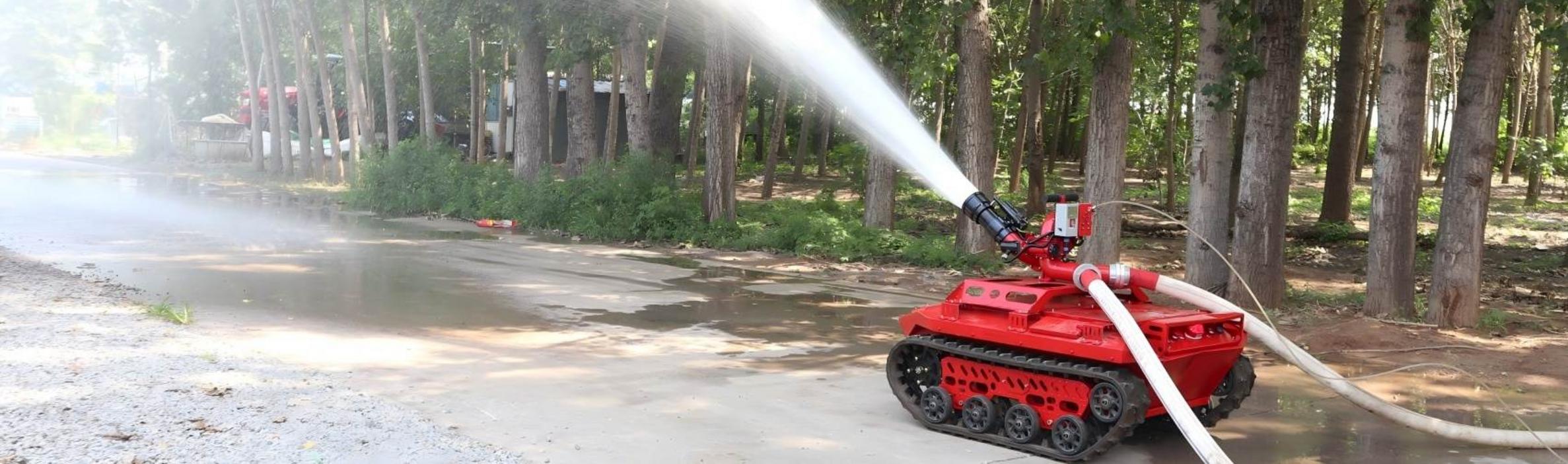 ​Remote Controlled Fire Fighting Robot chassis de robot
