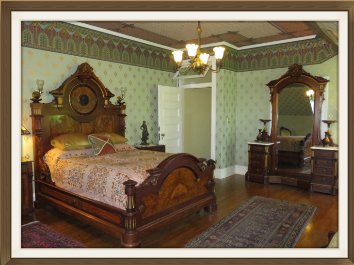 The Governess' Quarters, a Bed and Breakfast room at Rockcliffe Mansion, Hannibal Missouri