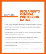 consultar reglamento protección datos 25 mayo 2018