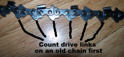 Chain, Bar & Sprocket ID Gauge Chainsaws - Louisville, KY