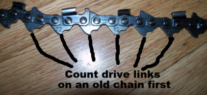 3/8LP .050 1.3mm 47 DL Drive Links Chainsaw Saw Chain Loop Archer 3/8 LP 