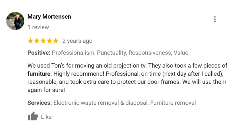 furniture removal