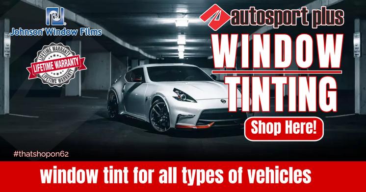 Shop window tinting tint in Canton Ohio. North Canton Massillon Green Portage Lakes Tint. Ravenna Ohio Window Tint