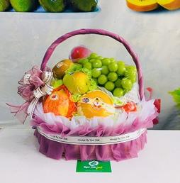 giỏ hoa quả sinh nhật, giỏ hoa quả chúc mừng