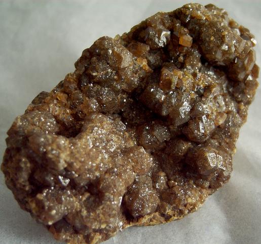 TOPAZOLITE ANDRADITE - Stanley Butte, Stanley District, Santa Teresa Mts, San Carlos Indian Reservation, Graham County, Arizona, USA