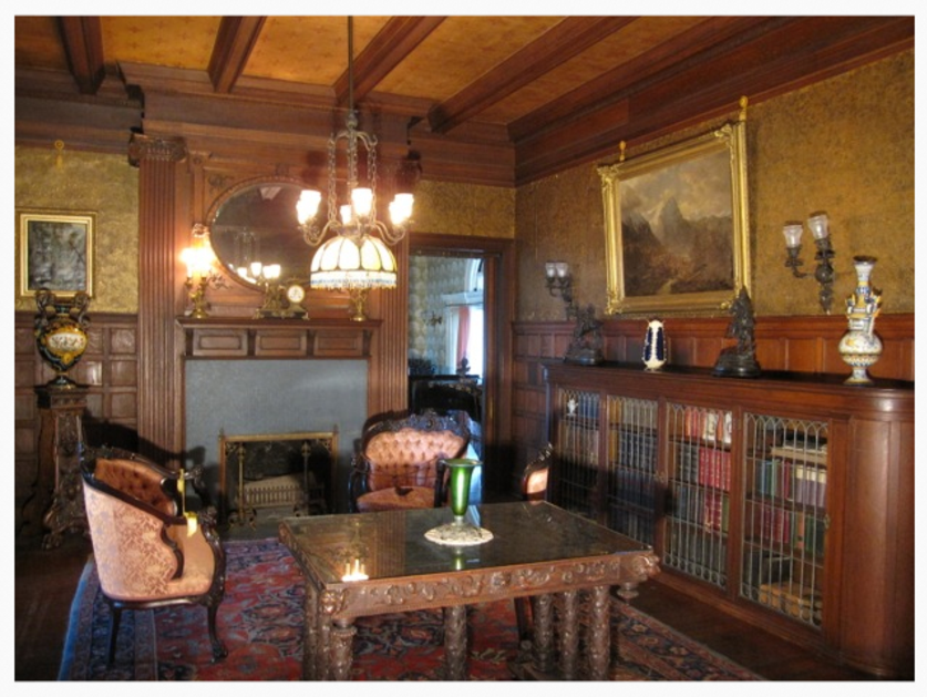 Reception Room, Rockcliffe Mansion, Hannibal Missouri