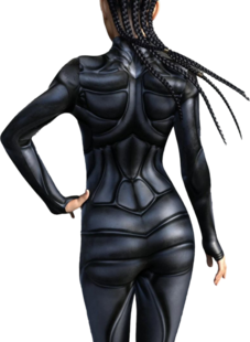 Futuristic Space Alien Catsuit Woman Zipper Jumpsuit Zentai Bodysuit Game Party Mecha 3D Print Costume Female Cosplay Outfit