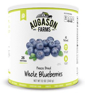 Augason Farms Freeze-Dried Blueberries #10 Can – 26 Servings