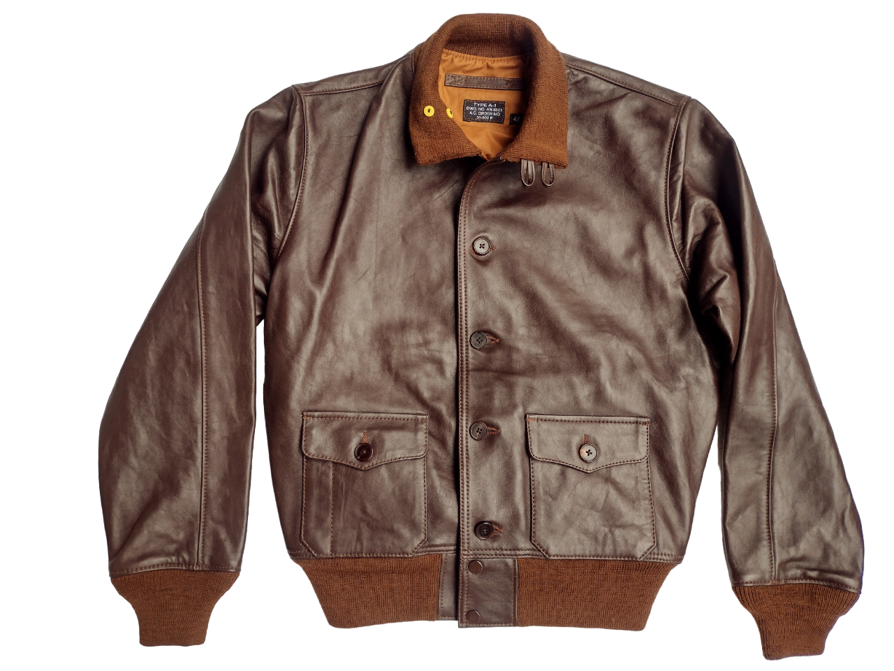 A1 leather flight jacket best sale