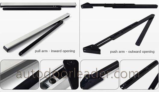 automatic swing door arm