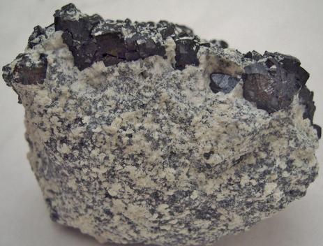 Magnetite cubic and tetrahexahedral modified, one time find in1990s, 2500' level, ZCA No. 4 Mine (St. Joe Mine), Balmat, Balmat-Edwards Zinc District. St. Lawrence County, New York, USA