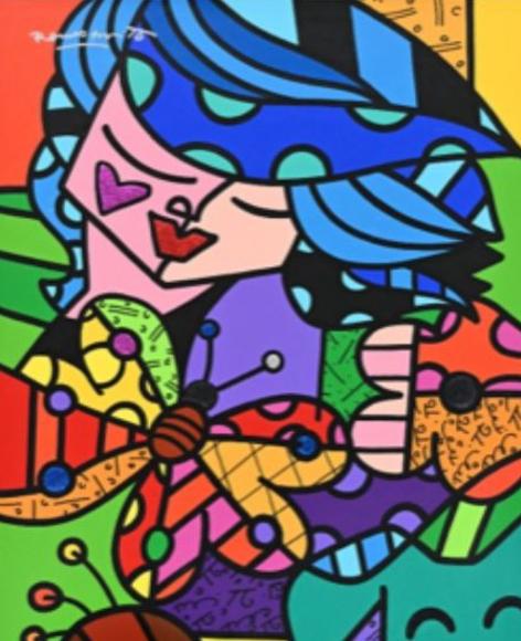Romero Britto Butterfly Garden