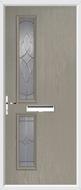 2 Square Door karri glass