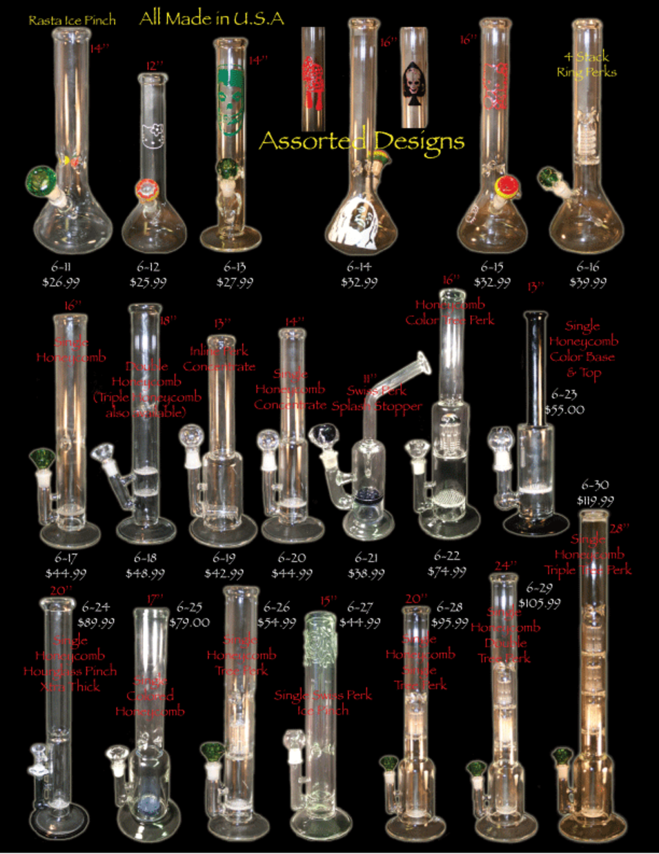 Glass Water Pipes