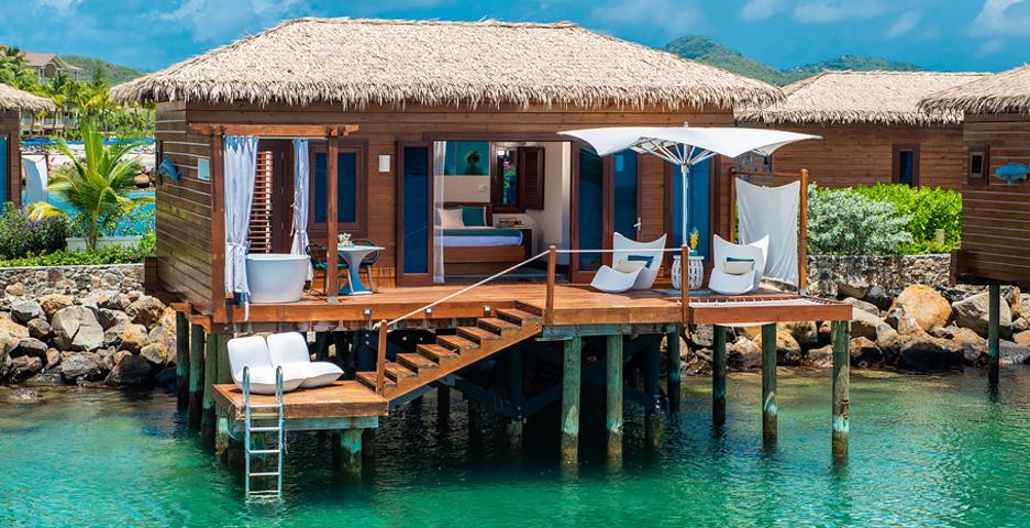 All Inclusive Overwater Bungalows | Tahiti Style Overwater Bungalows in ...