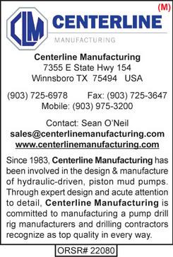 Centerline Manufacturing, Pumps