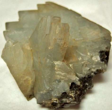 tabular blue BARYTE barite- Cartersville, Cartersville Mining District, Bartow County, Georgia, USA - ex Harold Levey, ex Parker Minerals