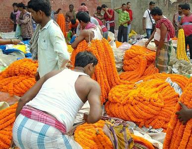 Flower Market- Kolkata Walking Tours