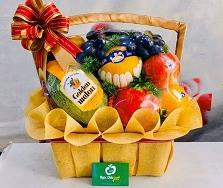 Giỏ hoa quả nhập khẩu biếu tặng tết