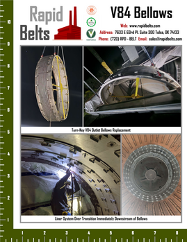 Siemens Bellows, Outlet Bellows, V84 Bellows, Exhaust Bellows