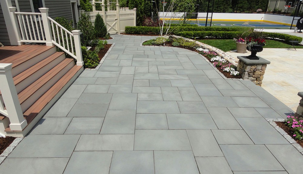 Bluestone Pavers Steps Stair Treads Newton Massachusetts