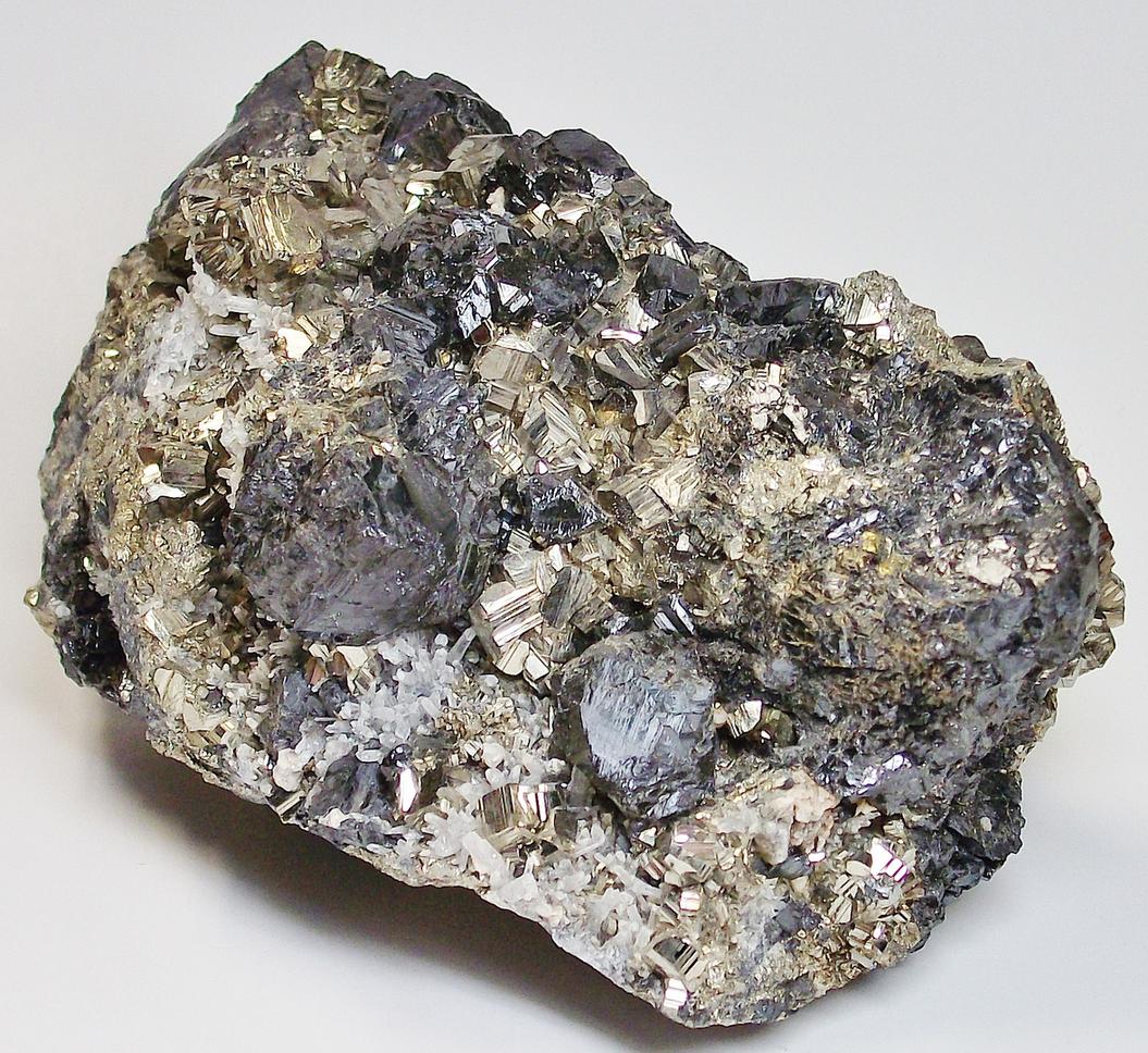 Sphalerite & Pyrite crystals Eagle Mine, Gilman, Colorado