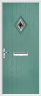 Cottage Diamond Composite Door aspen glass