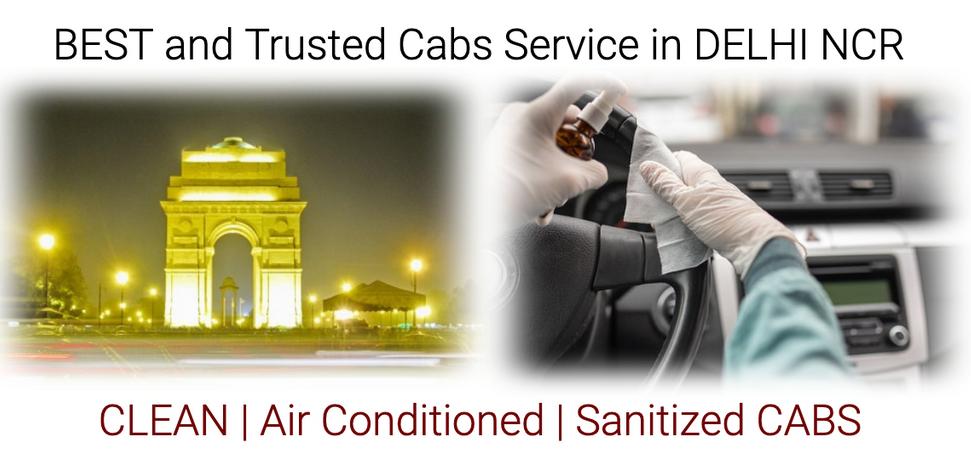 sanitized cab near india gate delhi