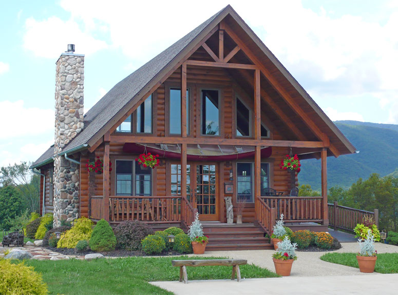 Log Home Ideas Ohio Caldwell Companies Llc