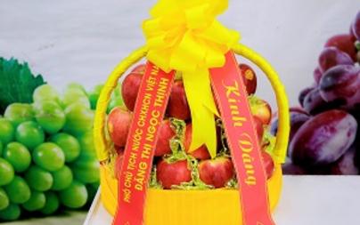 Giỏ hoa quả nhập khẩu Hà Nội tháng 12