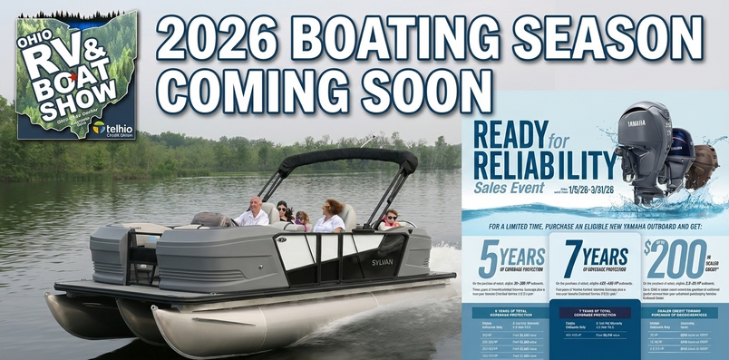 Boats For sale, Pontoon, tritoon, fishing boats, Buckeye lake boats sales, The Marina on Buckeye Lake, Columbus ohio boat sales, Yamaha Mercury Evinrude outboads