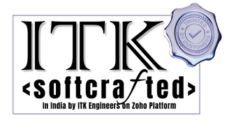 softcrafted in India by ITK logo