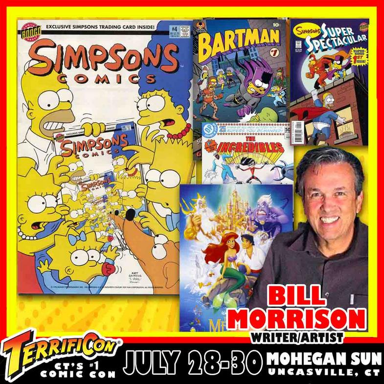 BILL MORRISON terrificon Connecticut's #1 comic con