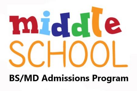 Middle School BS MD Program