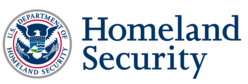 Logo for the department of homeland security