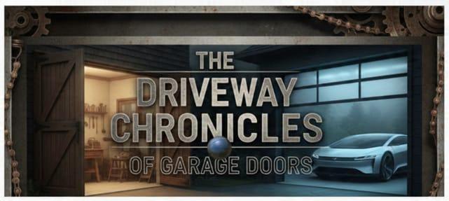 The Garage Door: A Chronicle of Faded Memories and Future Possibilities.