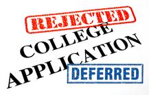 College Application Rejected Dr Paul Lowe