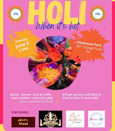 Holi 2025 Registration
