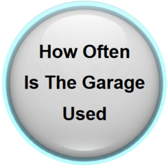 How often if the Las Vegas garage door in use?