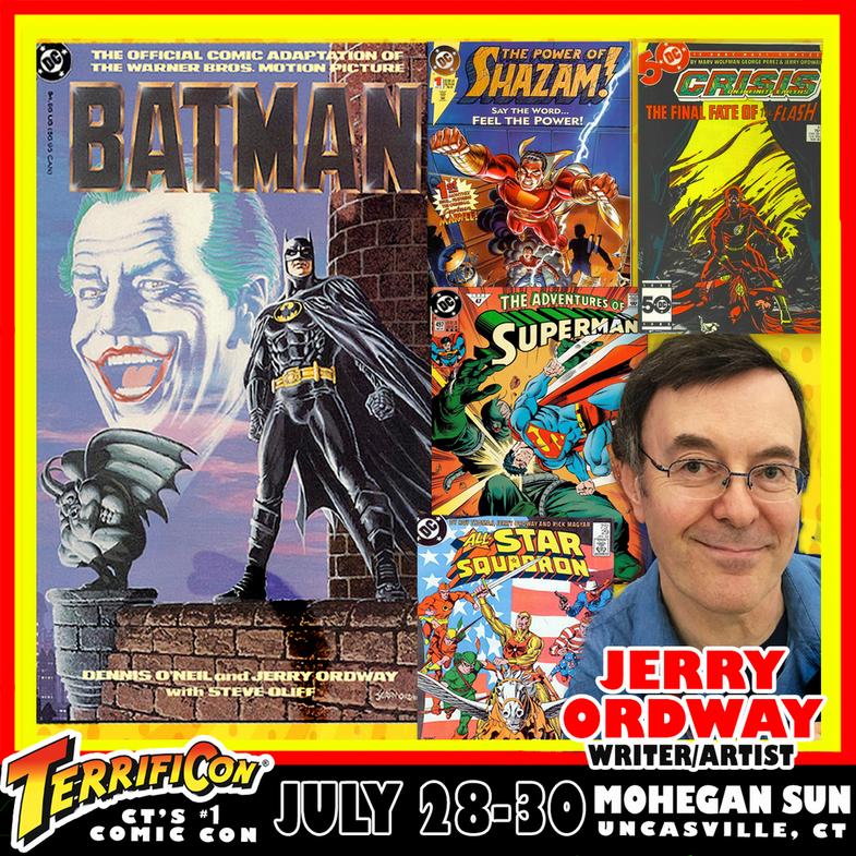 jerry ordway terrificon Connecticut's #1 comic con