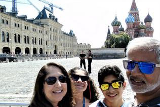 Lyal S. Sunga in Moscow Russia