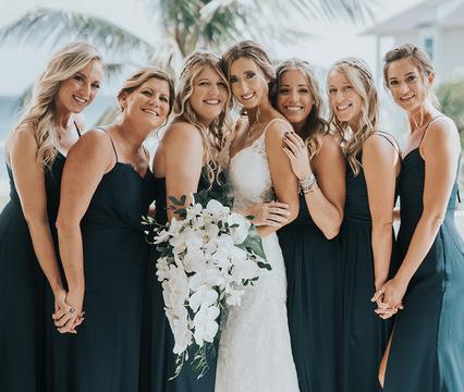 Bridal party makeup and hair | West Palm Beach Florida | DgPro Makeup And Hair