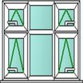 Style 74 window