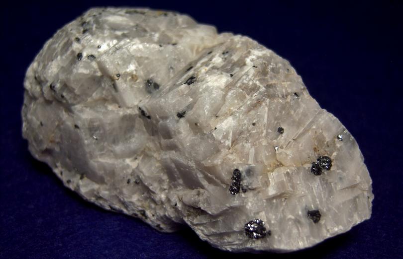 fluorescing CALCITE, MAGNETITE - Franklin, Franklin Mining District, Sussex County, New Jersey, USA - ex Borden, ex Morris Museum - for sale