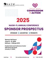 NASW-FL 2025 Conference Sponsor Prospectus Cover