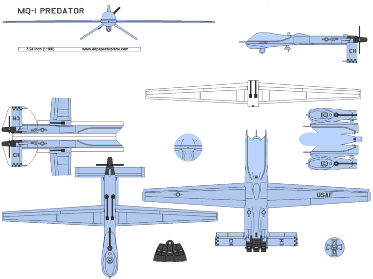 predator drone rc airplanes