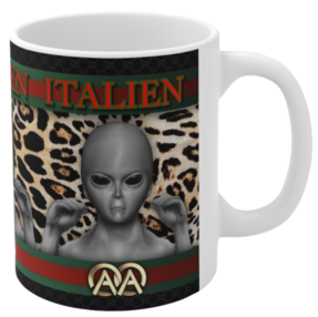 ITALIEN Designer #3 Ceramic Mug 11oz