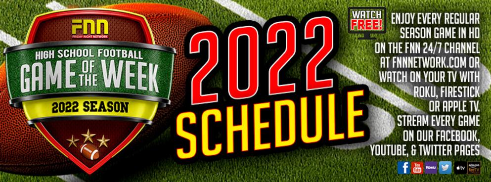 2022 GOW Schedule