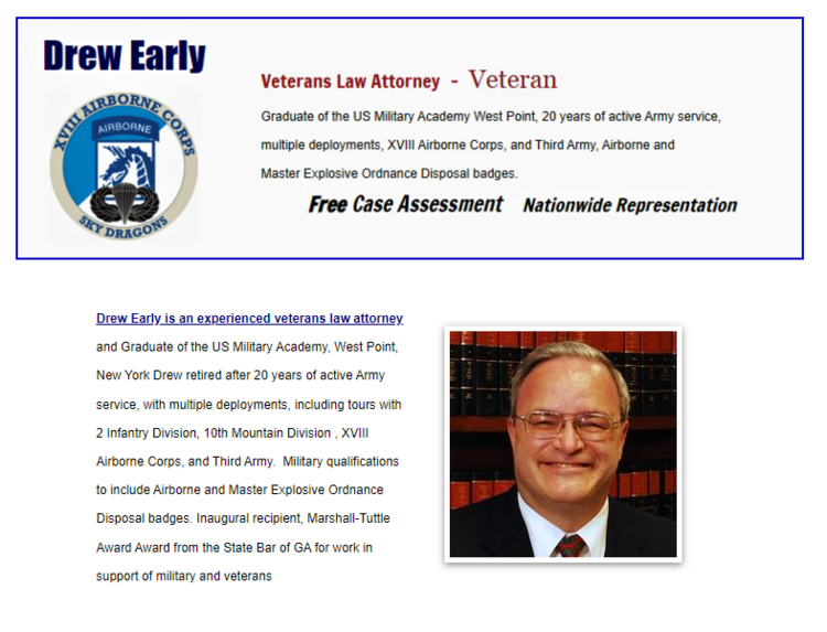 veterans law attorney