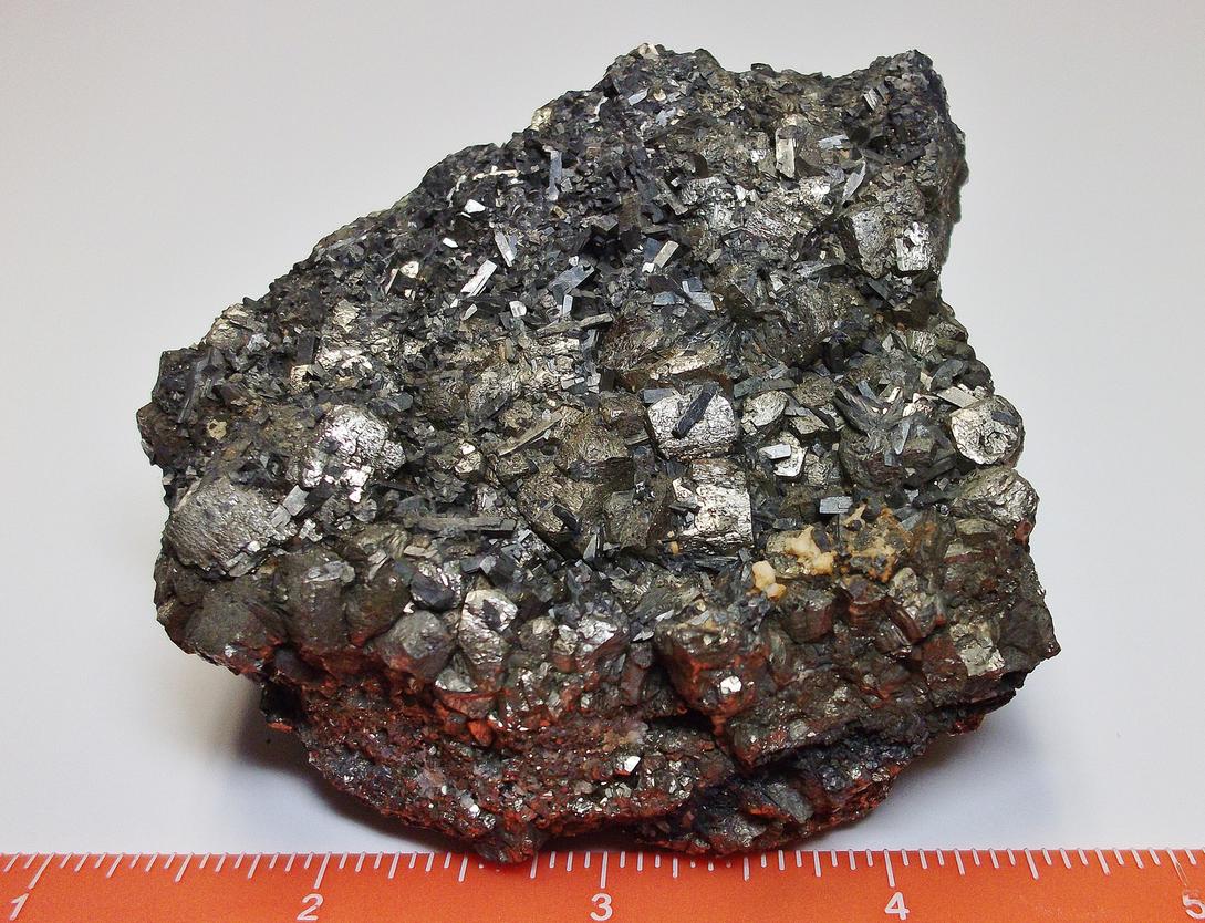 Pyrite & Arsenopyrite crystals - Noche Buena Mine, Zacatecas, Mexico